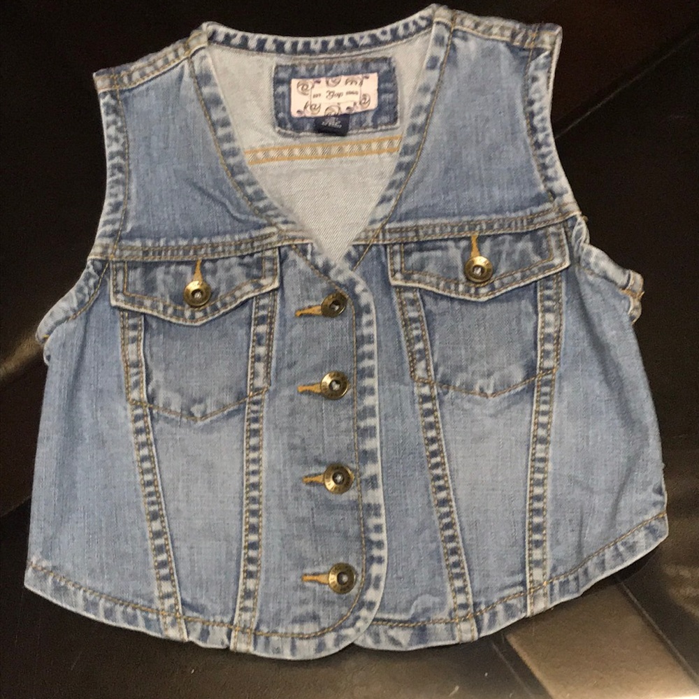 ❤️ Gap Denim Vest ❤️ Size L (10)